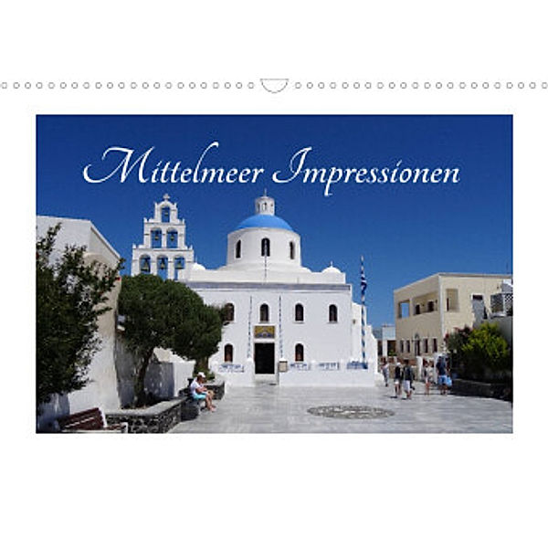 Mittelmeer Impressionen (Wandkalender 2022 DIN A3 quer), wespe