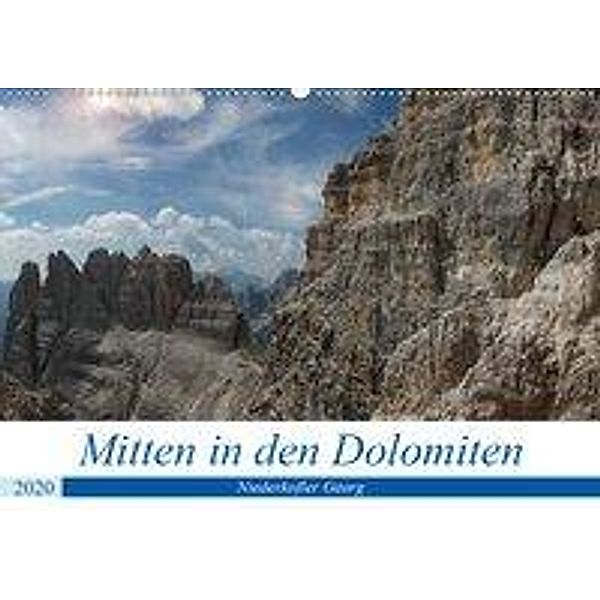 Mitten in den Dolomiten (Wandkalender 2020 DIN A2 quer), Georg Niederkofler