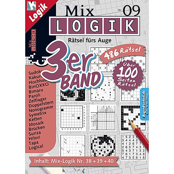 Mix Logik 3er-Band.Bd.9, Conceptis Puzzles