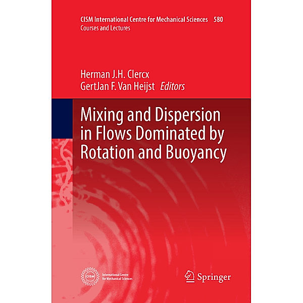Mixing and Dispersion in Flows Dominated by Rotation and Buoyancy