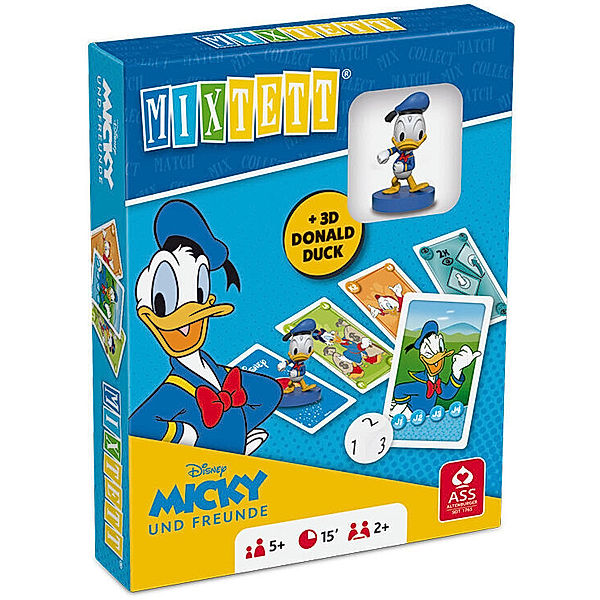 Cartamundi Deutschland Mixtett - Disney Mickey Mouse & Friends Set 4 (Donald)