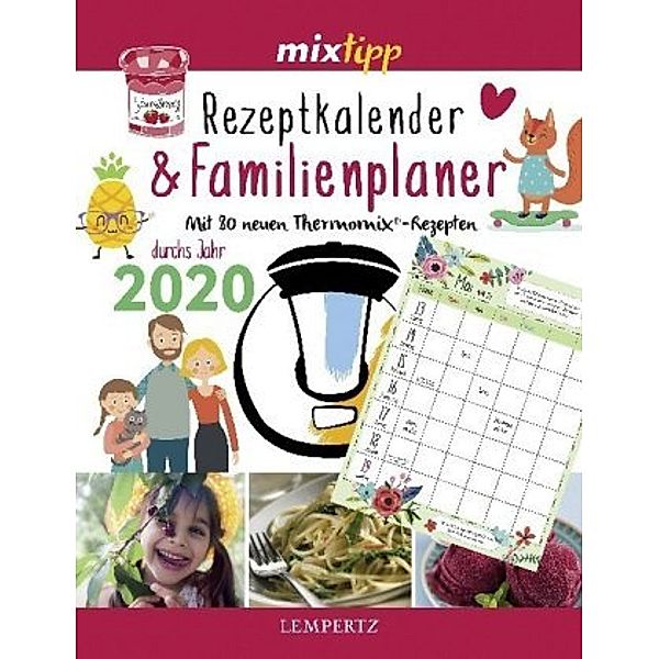 mixtipp: Rezeptkalender & Familienplaner 2020