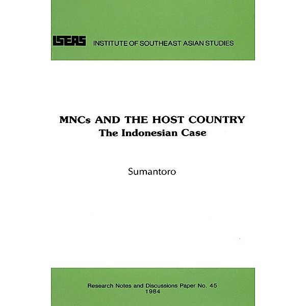 MNCs and the Host Country, Sumantoro Martowijoyo