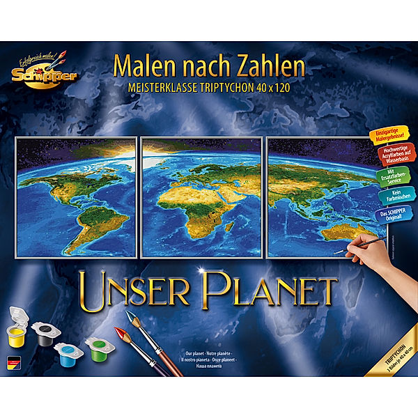 Noris Spiele, Schipper MNZ - Unser Planet (Triptychon)