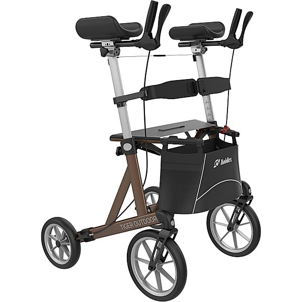 Mobilex Arthritis Rollator Tiger Outdoor, Sitzmaß H 62 x B 56cm