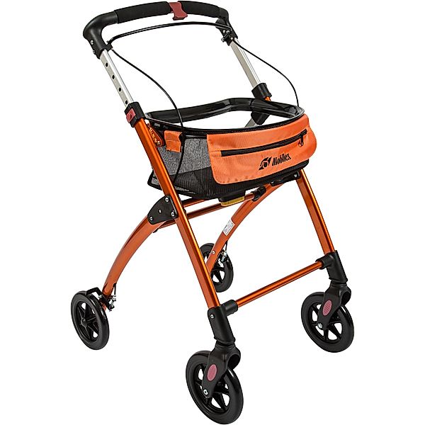 Mobilex Jaguar Indoor Rollator (Farbe: orange)