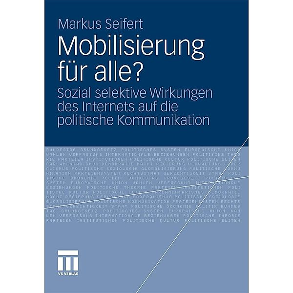 Mobilisierung für alle?, Markus Seifert