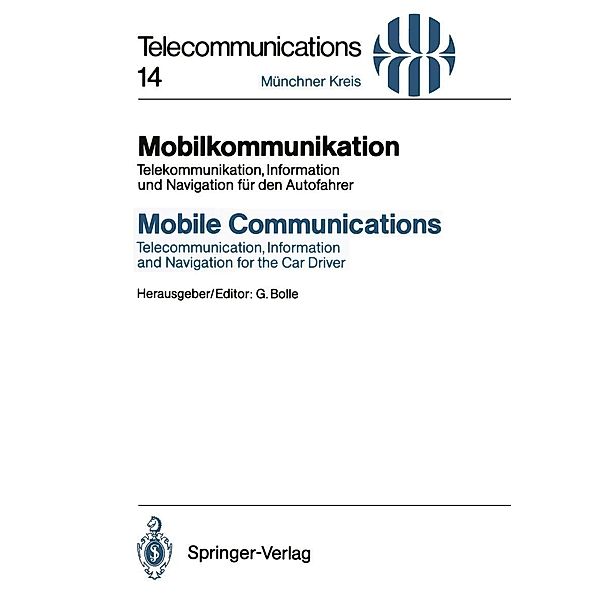 Mobilkommunikation / Mobile Communications / Telecommunications Bd.14