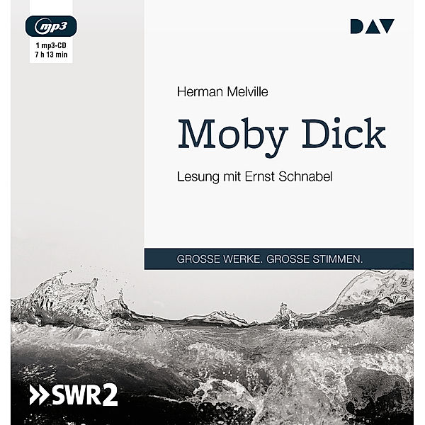 Moby Dick,1 Audio-CD, 1 MP3, Herman Melville