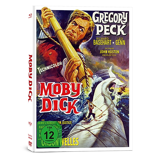 Moby Dick (1956) - 3-Disc Limited Collector's Edition im Mediabook, Ray Bradbury, John Huston, Norman Corwin