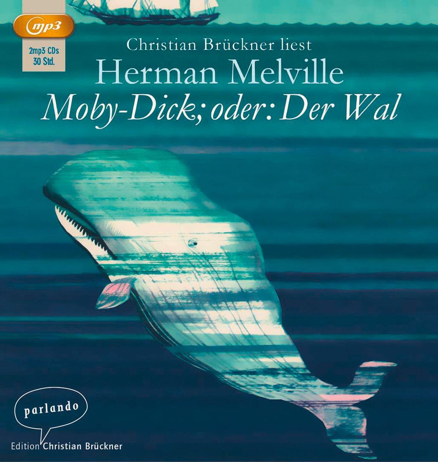 Moby Dick oder Der Wal, 2 MP3-CDs Hörbuch günstig bestellen