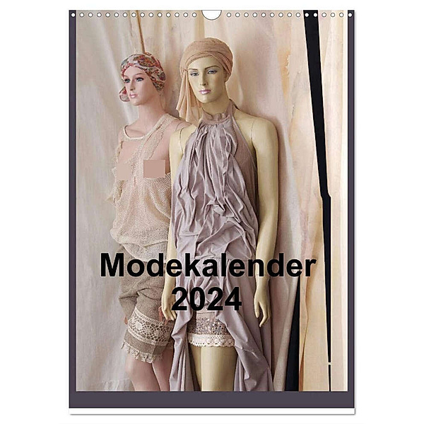Modekalender 2024 (Wandkalender 2024 DIN A3 hoch), CALVENDO Monatskalender, Eugenia Jurjewa