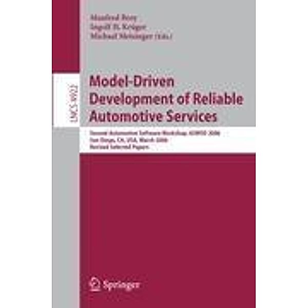 Model-Driven Development of Reliable Automotive Services