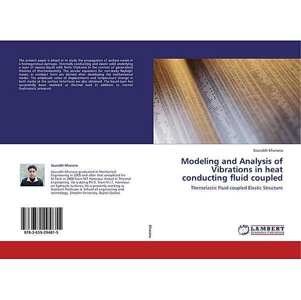Modeling and Analysis of Vibrations in heat conducting fluid coupled, Sourabh Khurana
