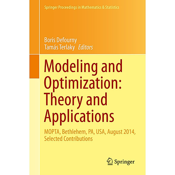 Modeling and Optimization: Theory and Applications