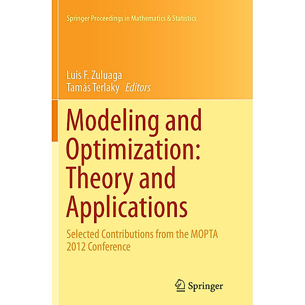 Modeling and Optimization: Theory and Applications