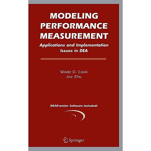 Modeling Performance Measurement, Wade D. Cook, Joe Zhu