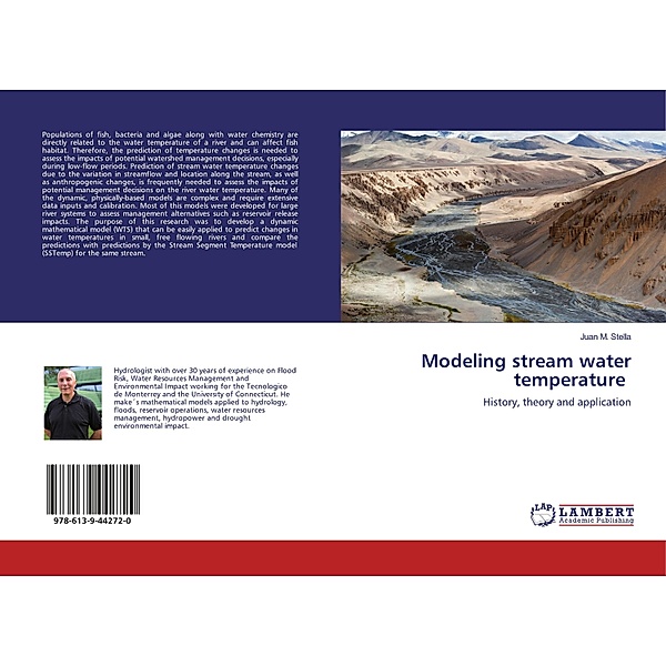 Modeling stream water temperature, Juan M. Stella