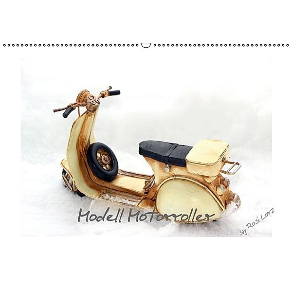 Modell Motorroller (Wandkalender 2014 DIN A2 quer)