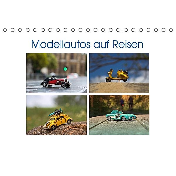 Modellautos auf Reisen (Tischkalender 2021 DIN A5 quer), Paul Michalzik