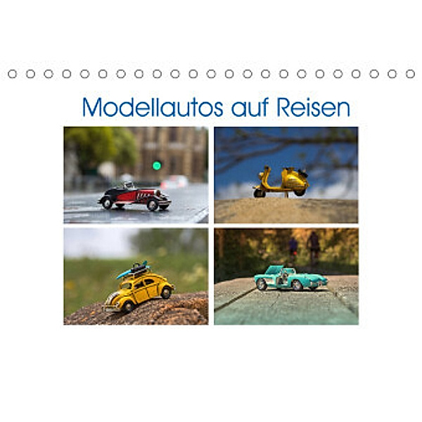 Modellautos auf Reisen (Tischkalender 2022 DIN A5 quer), Paul Michalzik