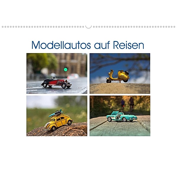 Modellautos auf Reisen (Wandkalender 2023 DIN A2 quer), Paul Michalzik