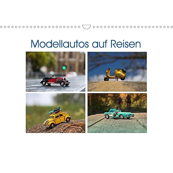 Modellautos auf Reisen (Wandkalender 2023 DIN A3 quer), Paul Michalzik