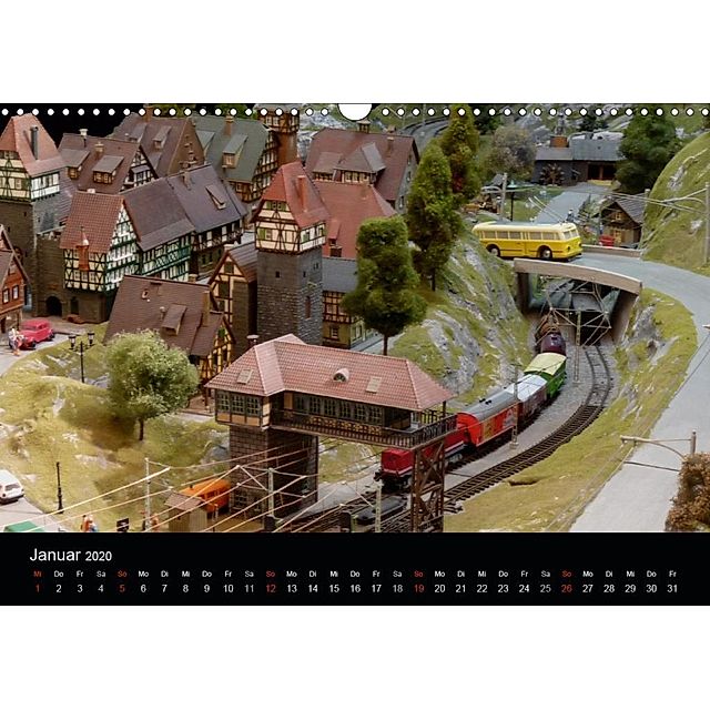 Modellbahn im Fokus Wandkalender 2020 DIN A3 quer - Kalender bestellen