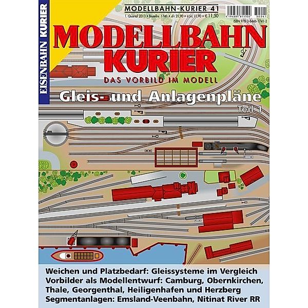 Modellbahn-Kurier 41 Gleis- und Anlagenpläne 1