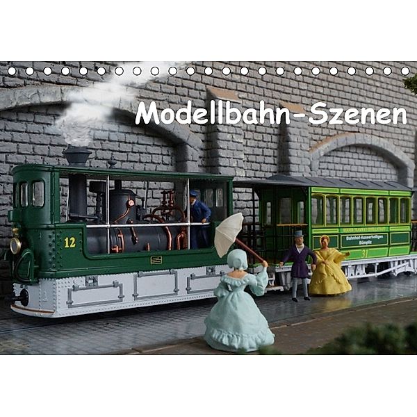 Modellbahn-Szenen (Tischkalender 2018 DIN A5 quer), Klaus-Peter Huschka