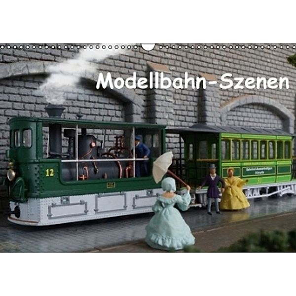 Modellbahn-Szenen (Wandkalender 2016 DIN A3 quer), Klaus-Peter Huschka