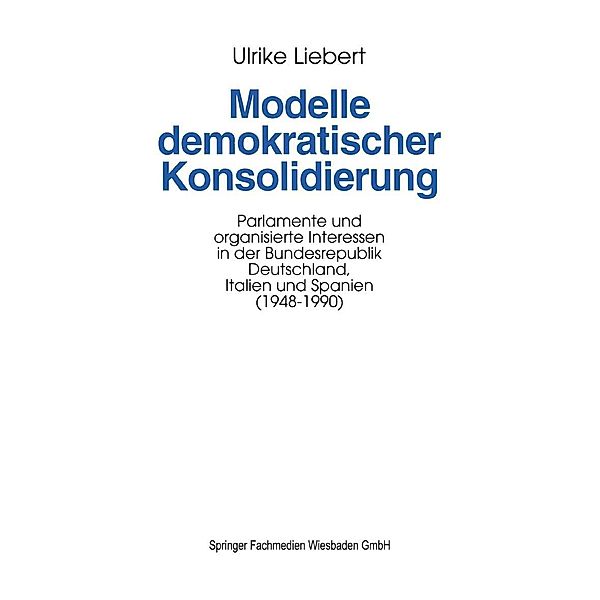 Modelle demokratischer Konsolidierung