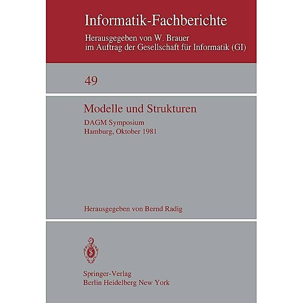 Modelle und Strukturen / Informatik-Fachberichte Bd.49