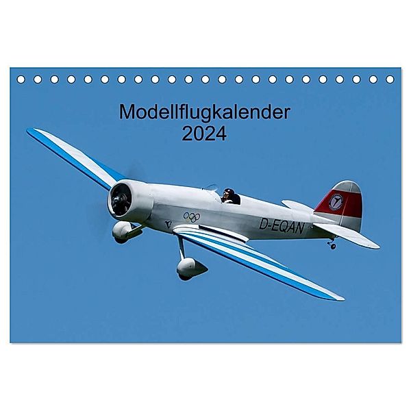 Modellflugkalender 2024 (Tischkalender 2024 DIN A5 quer), CALVENDO Monatskalender, Gabriele Kislat