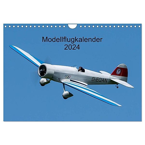 Modellflugkalender 2024 (Wandkalender 2024 DIN A4 quer), CALVENDO Monatskalender, Gabriele Kislat