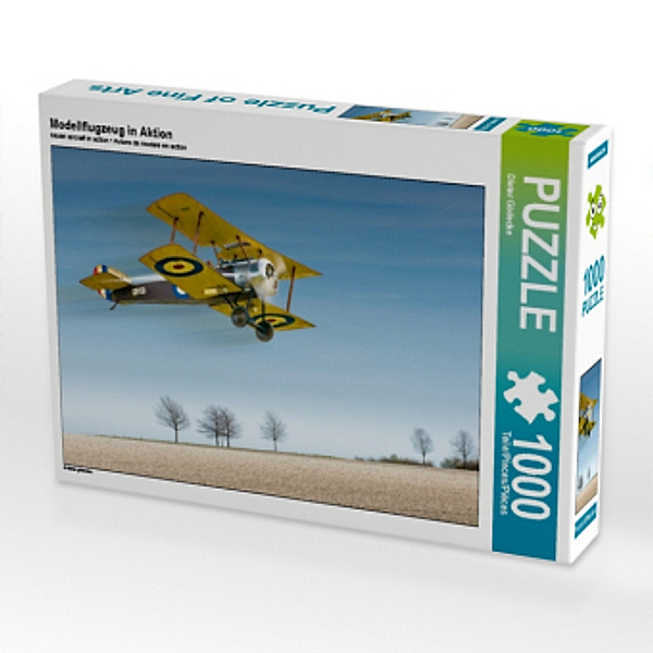 Modellflugzeug in Aktion (Puzzle), Dieter Gödecke