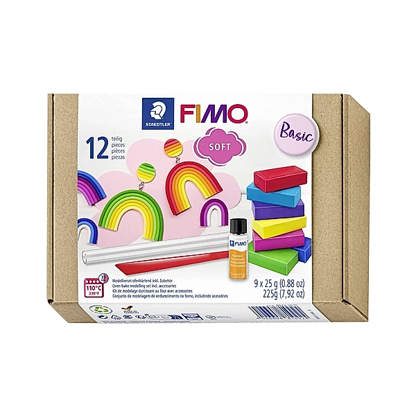 STAEDTLER Modellierset FIMO® soft Basis-Set 12-teilig
