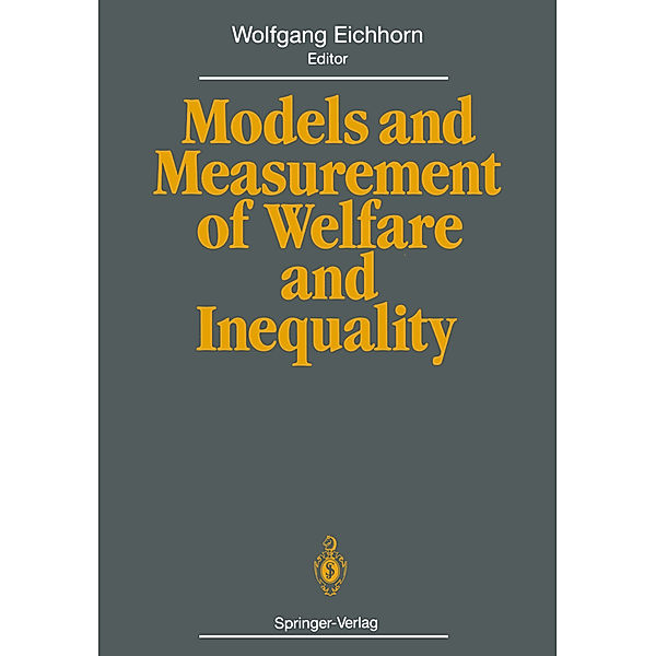 Models and Measurement of Welfare and Inequality