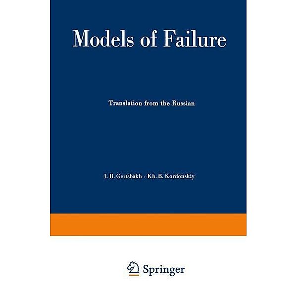 Models of Failure, Ilya Gertsbakh, Kh.B. Kordonskiy