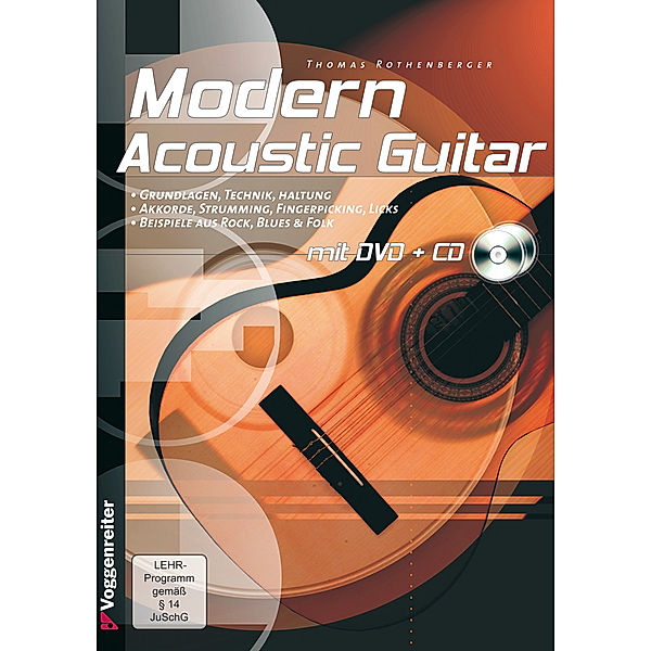 Modern Acoustic Guitar, mit DVD + CD, Thomas Rothenberger