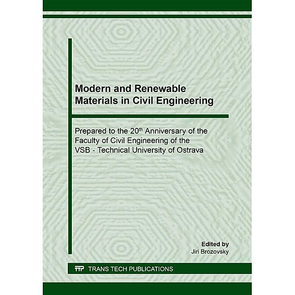 Modern and Renewable Materials in Civil Engineering