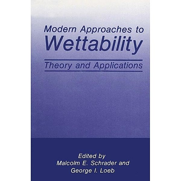 Modern Approaches to Wettability
