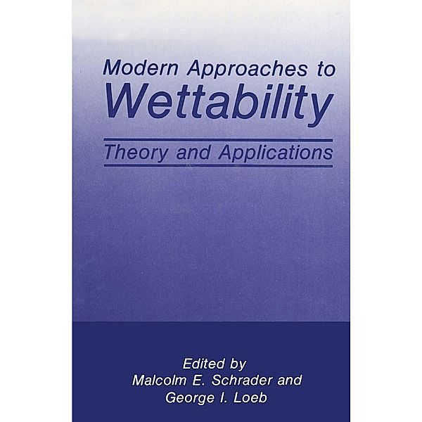 Modern Approaches to Wettability