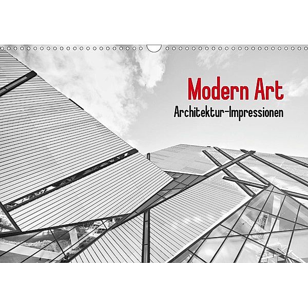 Modern Art. Architektur-Impressionen (Wandkalender 2021 DIN A3 quer), Elisabeth Stanzer