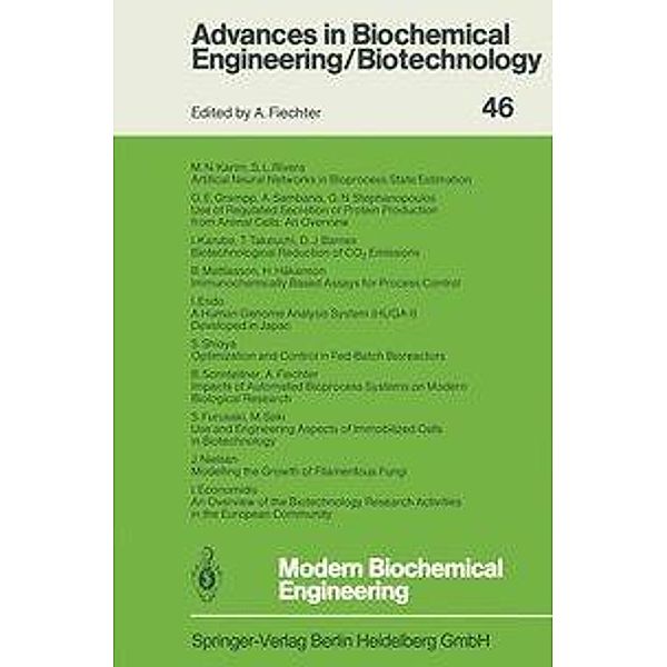 Modern Biochemical Engineering