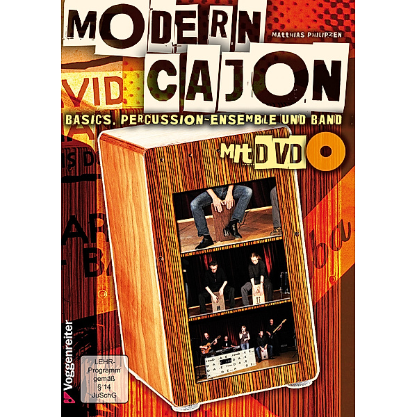 Modern Cajon, m. DVD, Matthias Philipzen