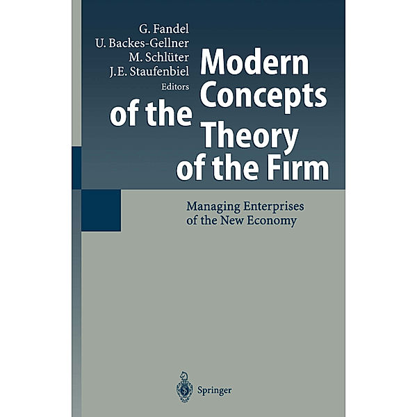 Modern Concepts of the Theory of the Firm