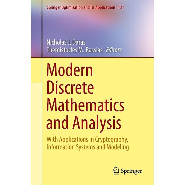 Modern Discrete Mathematics and Analysis / Springer Optimization and Its Applications Bd.131