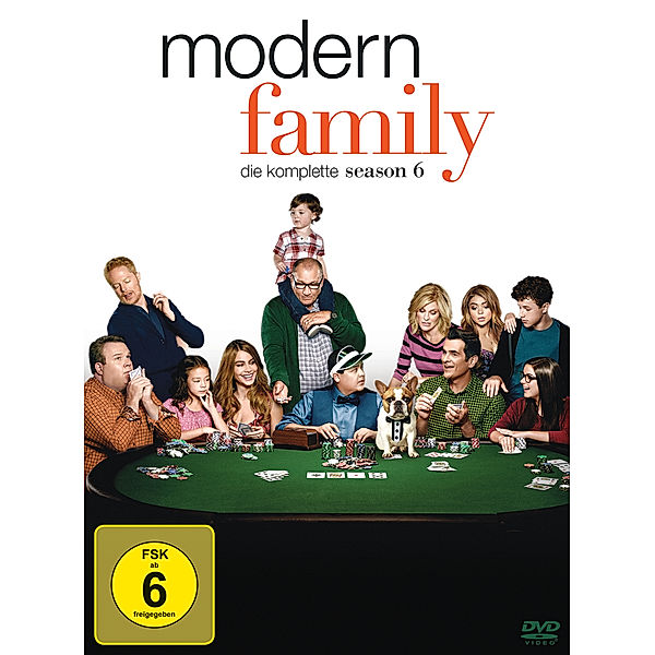 Modern Family - Season 6, Steven Levitan, Christopher Lloyd, Paul Corrigan, Brad Walsh, Jeffrey Richman, Danny Zuker, Abraham Higginbotham, Bill Wrubel, Dan Oshannon