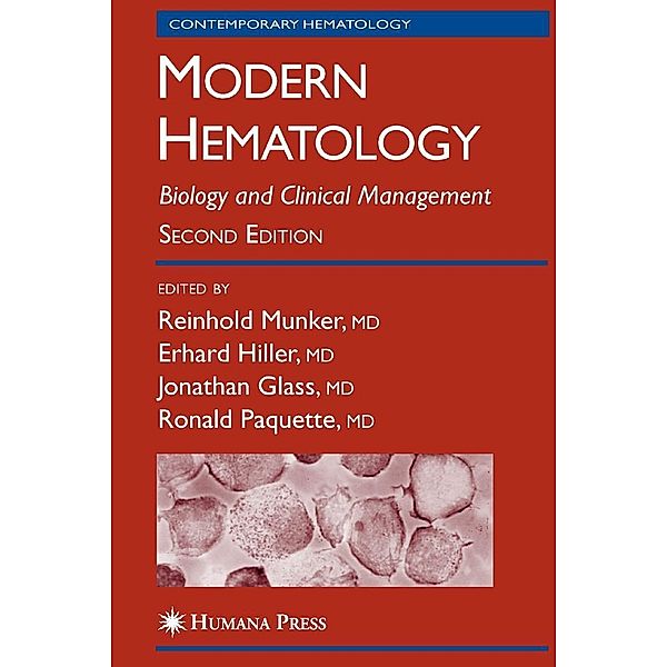 Modern Hematology / Contemporary Hematology Bd.864